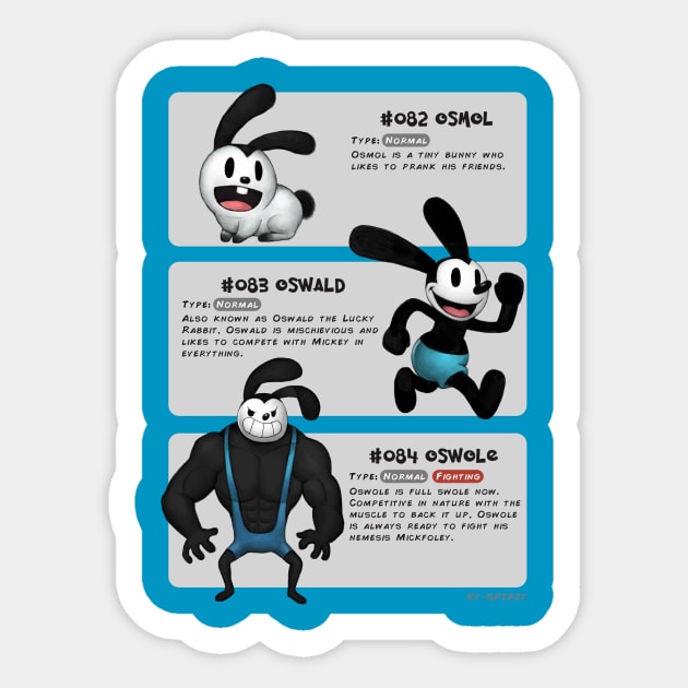 Oswald Evolutions Sticker by disneyevolutions